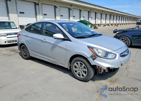 2013 Hyundai Accent Gls from USA, damaged, VIN KMHCT4AE8DU461186